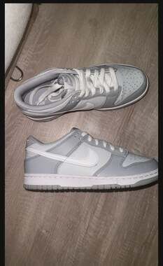 Nike Dunk Low “Two toned gray” “wolf gray”